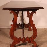 Table en noyer de la Renaissance italienne du 17e siècle
