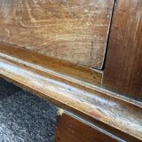Restoration Style Walnut Veneer Chest of Drawers