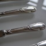 11 Frionnet François silver plated table knives 25 cm silver plated knives