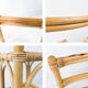 Tabouret de Bar Mid Century Vintage Boho Tabouret de Bar Chaise de Bar Bamb