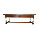Wooden farm table