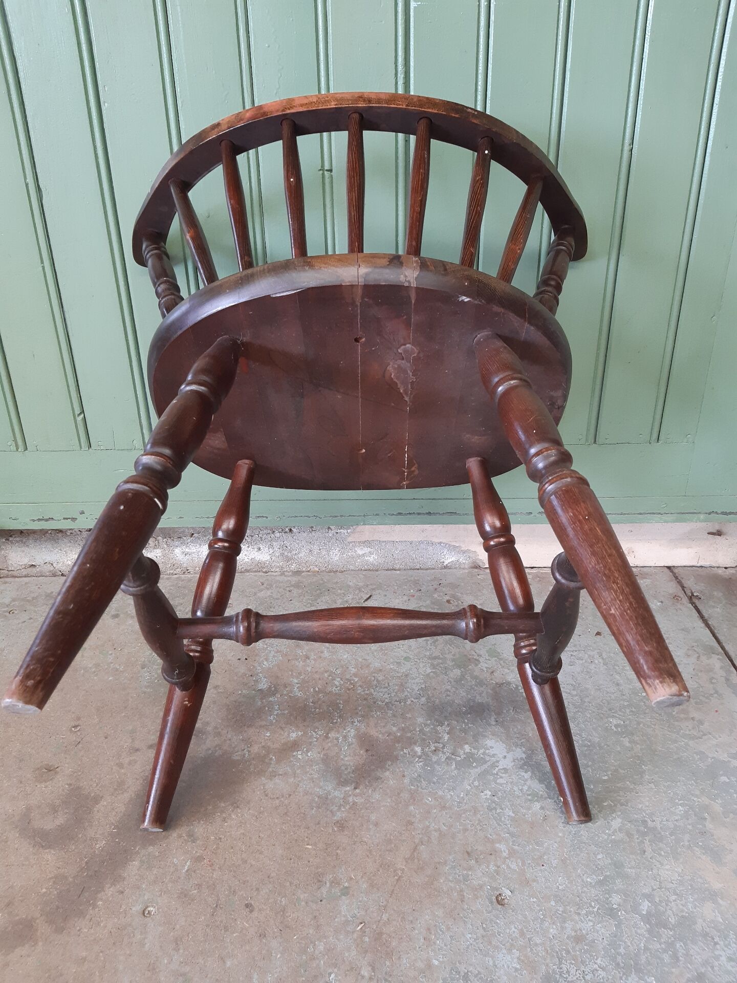 Windsor chair.