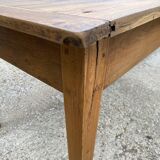 Solid oak farmhouse table 1900