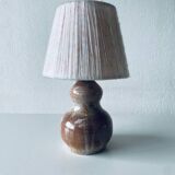 Vintage ceramic lamp signed