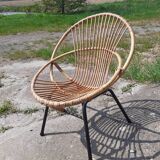 Rattan armchair