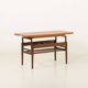 Table élévatrice vintage en teck, attribuée à Kai Kristiansen, années 1960