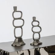 Paire de bougeoirs, Matthew Hilton, 1980s
