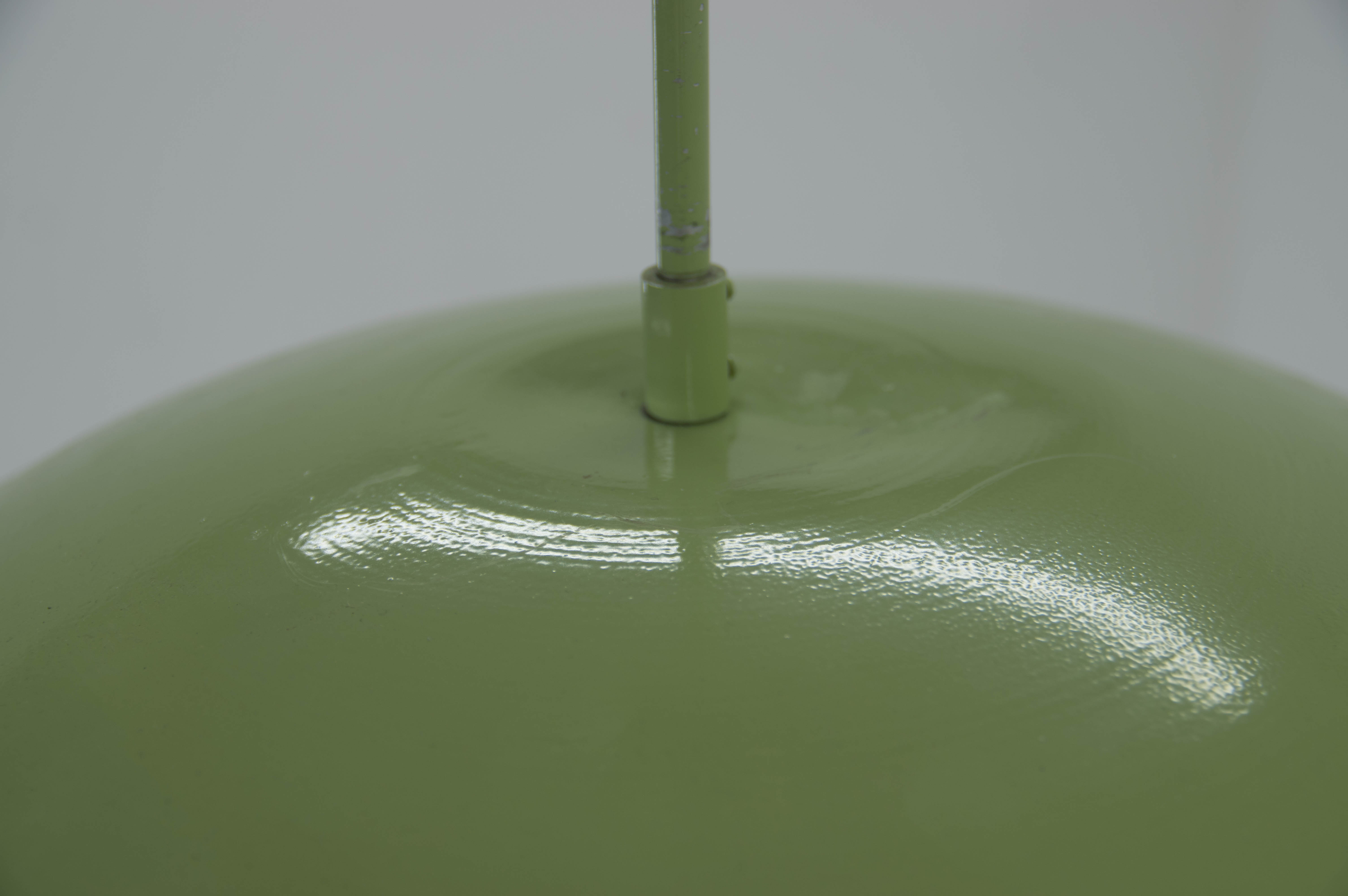 Space Age Metal Pendant by LUDIB Bratislava, Czechoslovakia, 1960s