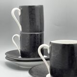 Coffee service for 8 people, Limoges porcelain
