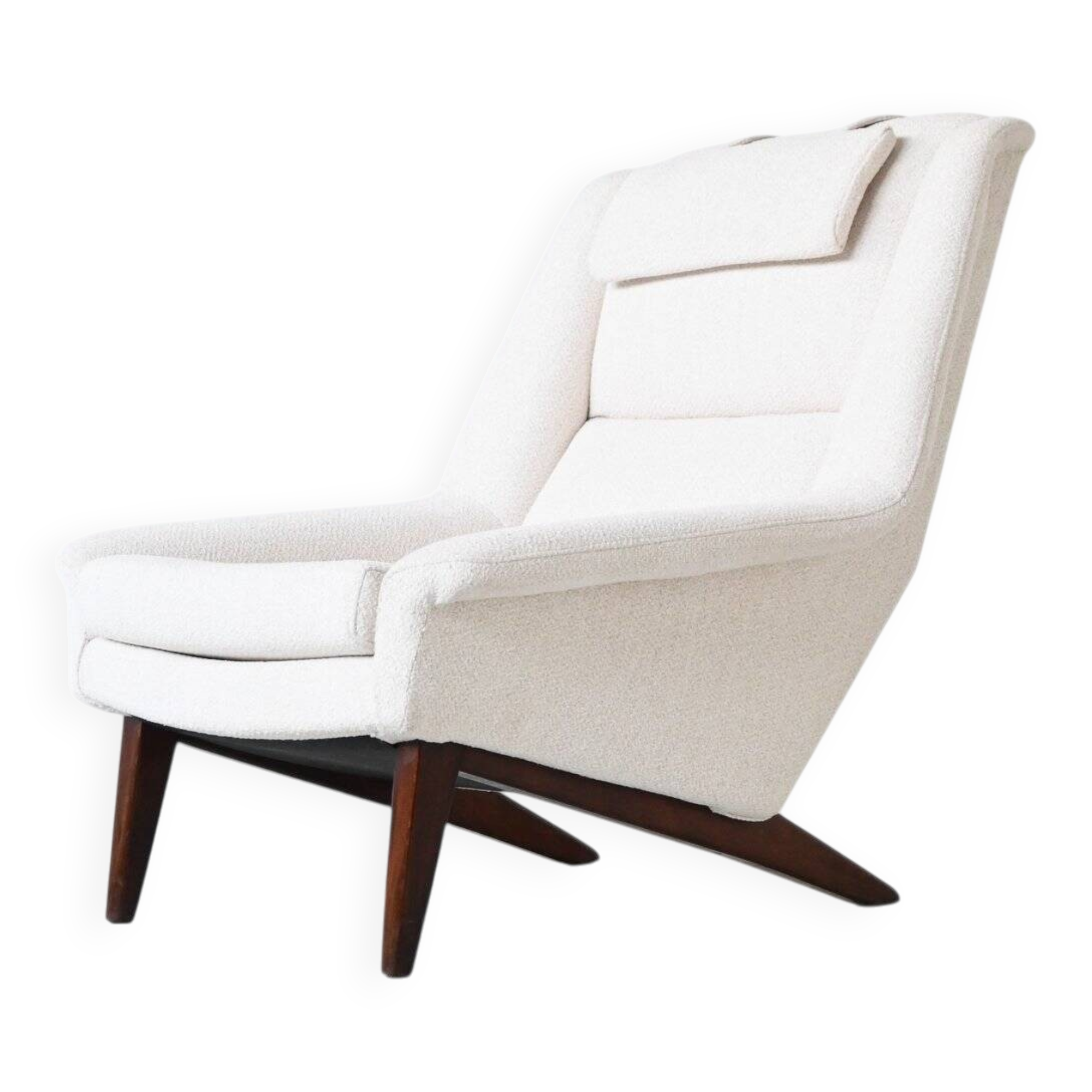 Fauteuil lounge Folke Ohlsson modèle 4410 Fritz Hansen Danemark 1960