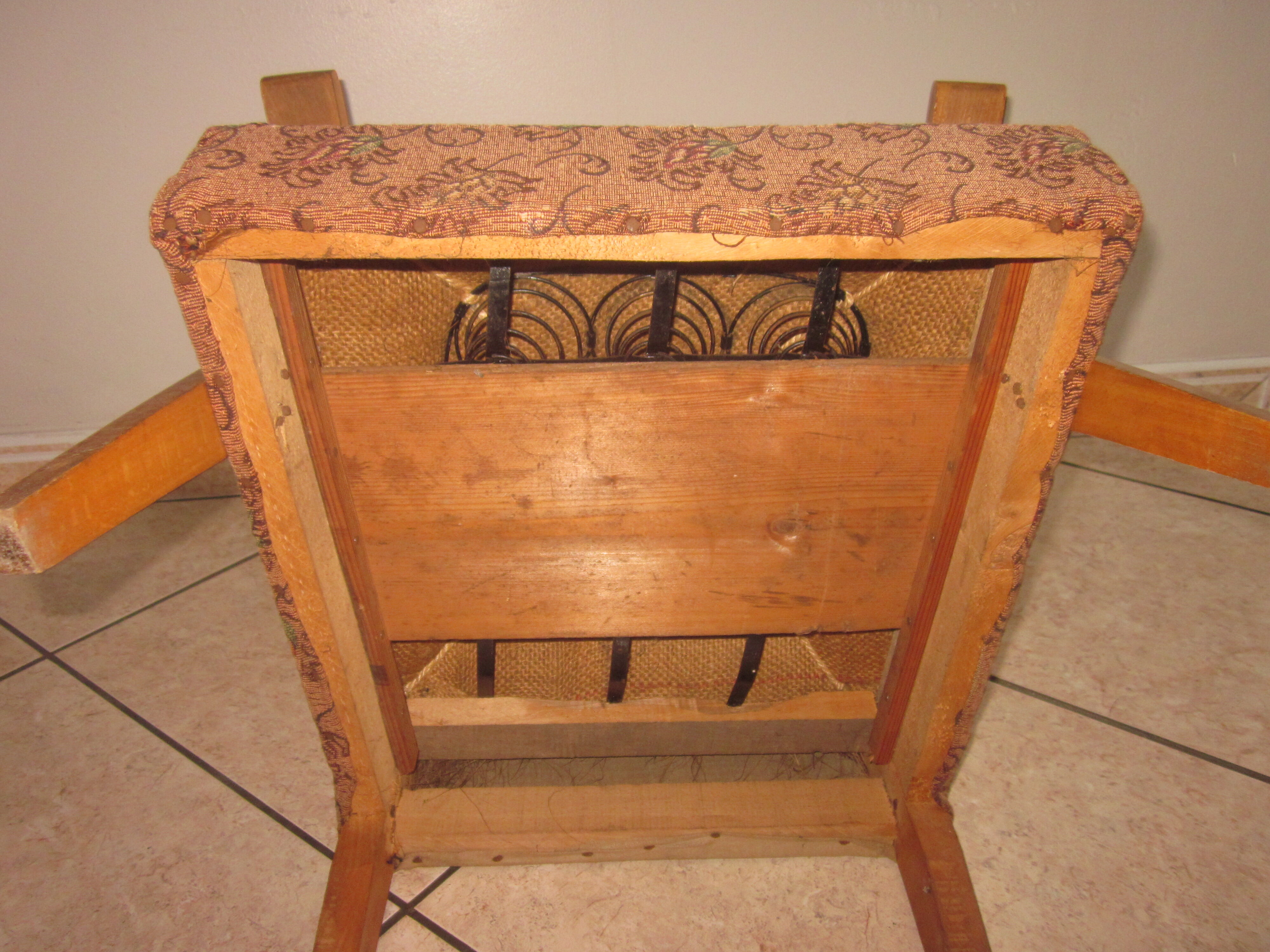 child chair on foot compass