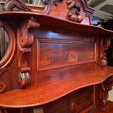 Saint Hubert 19th century sideboard in solid walnut Napoleon III