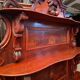 Saint Hubert 19th century sideboard in solid walnut Napoleon III