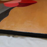 Colorful acrylic canvas 73x60 cm "The last of the kisses"