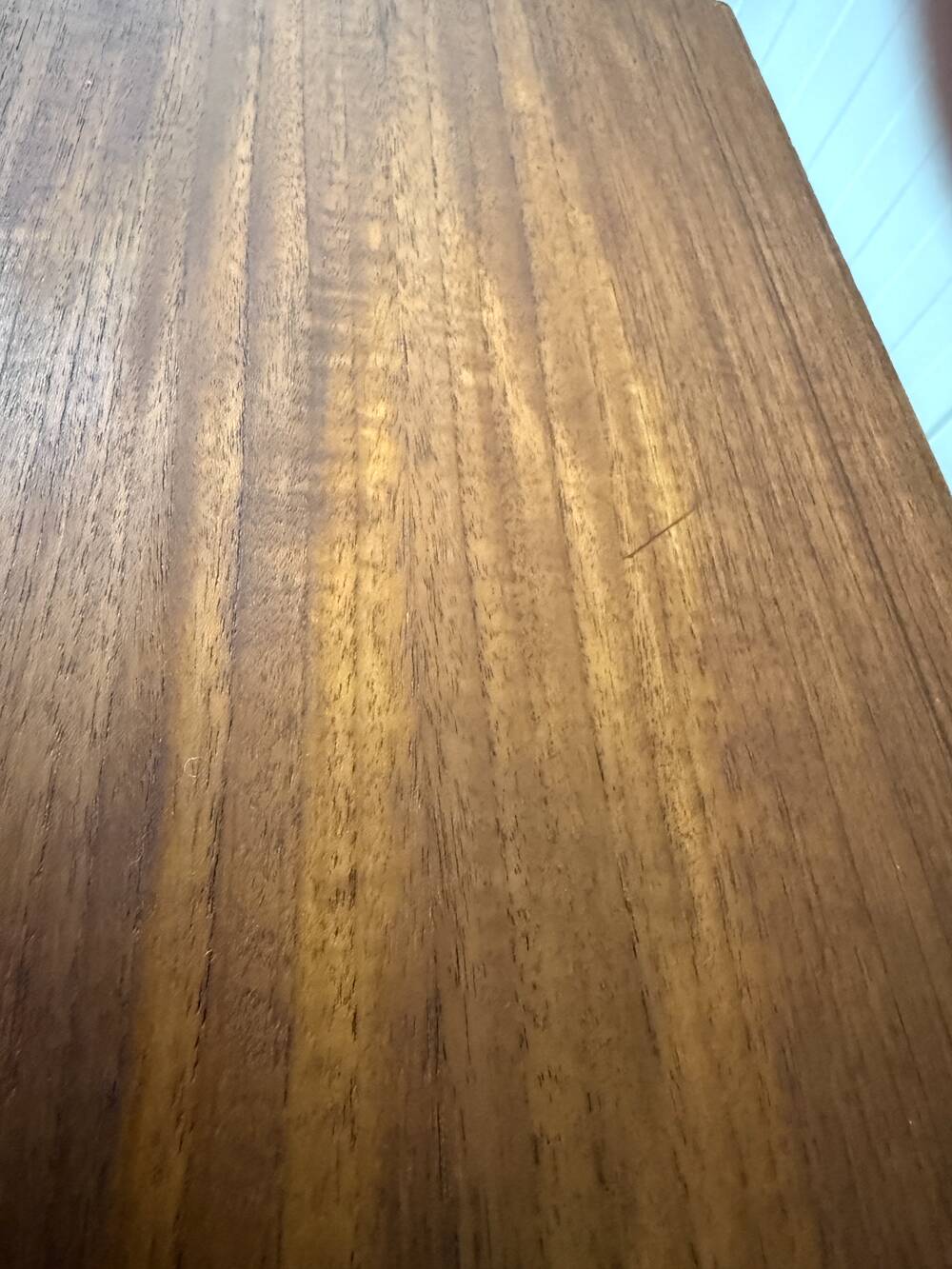 Günter Renkel teak and black steel free standing desk 1960’s