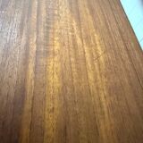 Günter Renkel teak and black steel free standing desk 1960’s