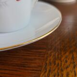 6 tasses à espresso en porcelaine bavaroise Winterling Marktleuthen