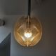 Vintage Sompex pendant lamp in Plexiglas and nylon yarn made by Paul Secon
