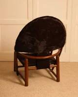 Pair of G23 hoop armchairs