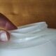Globe de lampe en opaline moulé diamètre 16 cm