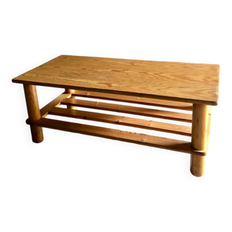 Swedish design pine coffee table 1960/70