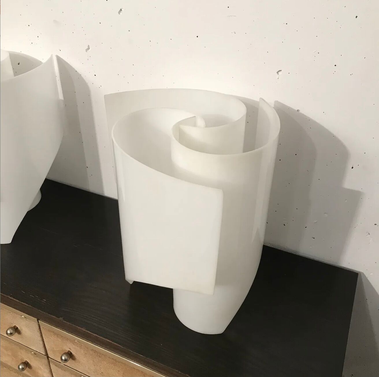 Pair of "Anemone" lamps, Podovo & Bocci, Valenti 1972