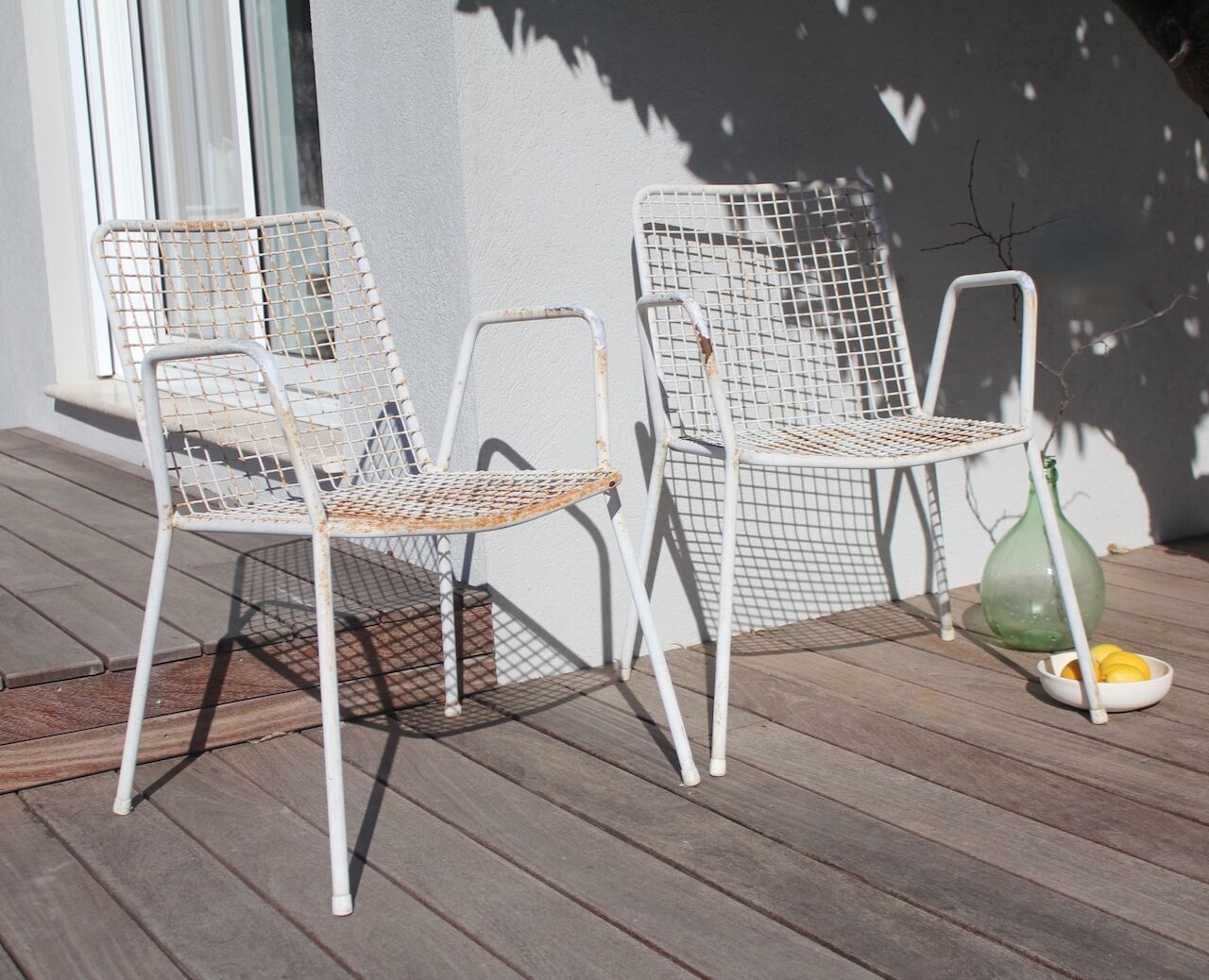 Paire de chaises Emu Rio vintage