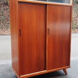 Vintage wardrobe with compass feet