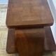 1930s Art Deco side table in marquetry walnut