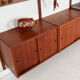 Teak modular bookcase PS System, Danish design, 1960s, manufactured by Rand