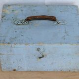 Old wooden toolbox