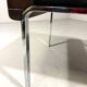 Hans Eichenberger leather coffee-side table Girsberger, Switzerland