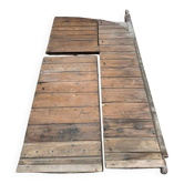Large old barn door