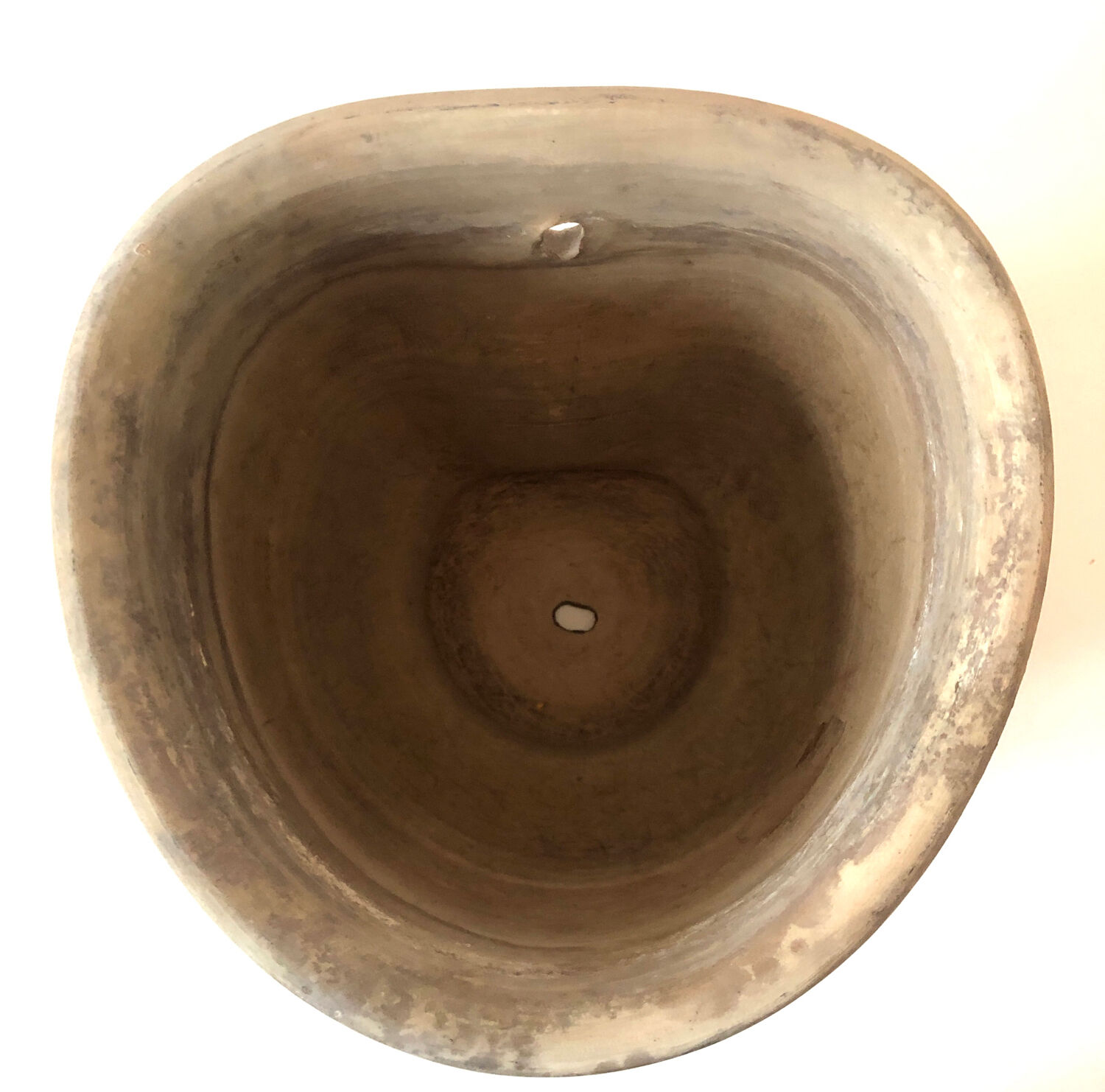 Terracotta wall pot