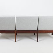 Canapé kvadrat laine gris Yngve Ekström pour Pastoe