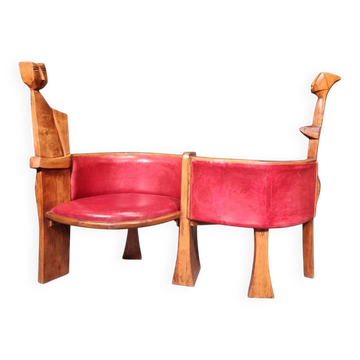 Mobilier d'art Canapé de conversation Chili Macarena Irarrázaval