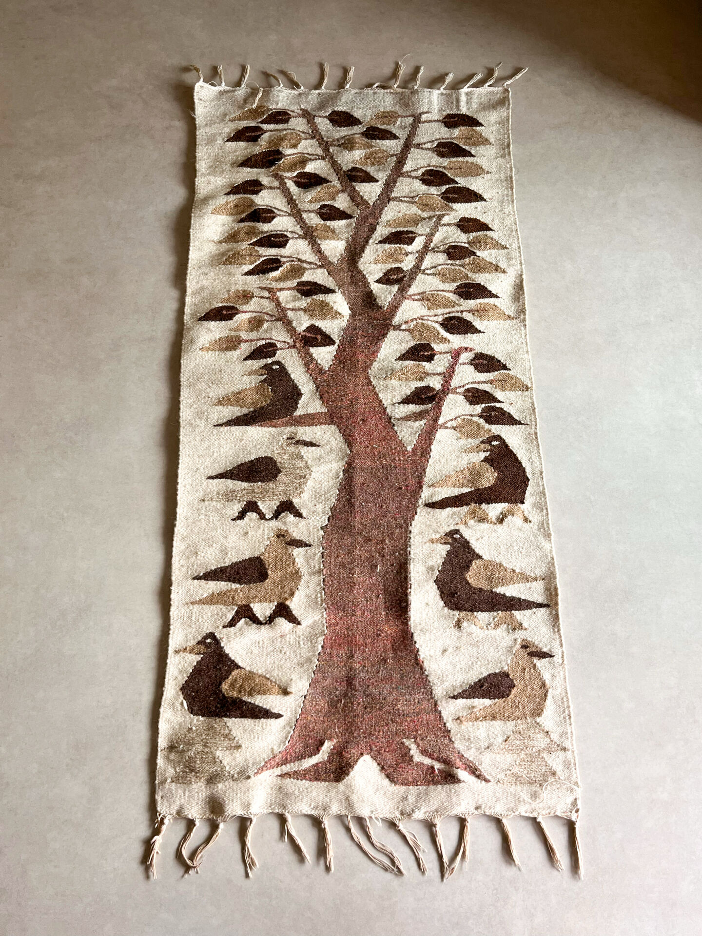 Egyptian Tapestry Tree of Life – Ramses Wissa Wassef Workshop