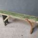 Banc en bois vers