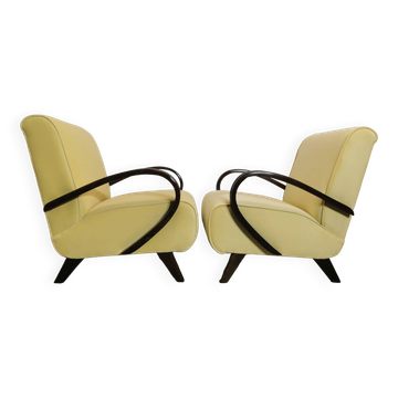 Armchairs by Jindrich Halabala, 1940s, Set of 2