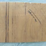 Oil on Panel portrait 1861 Spanish School