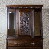 Scandinavian Walnut Buffet, 1930s