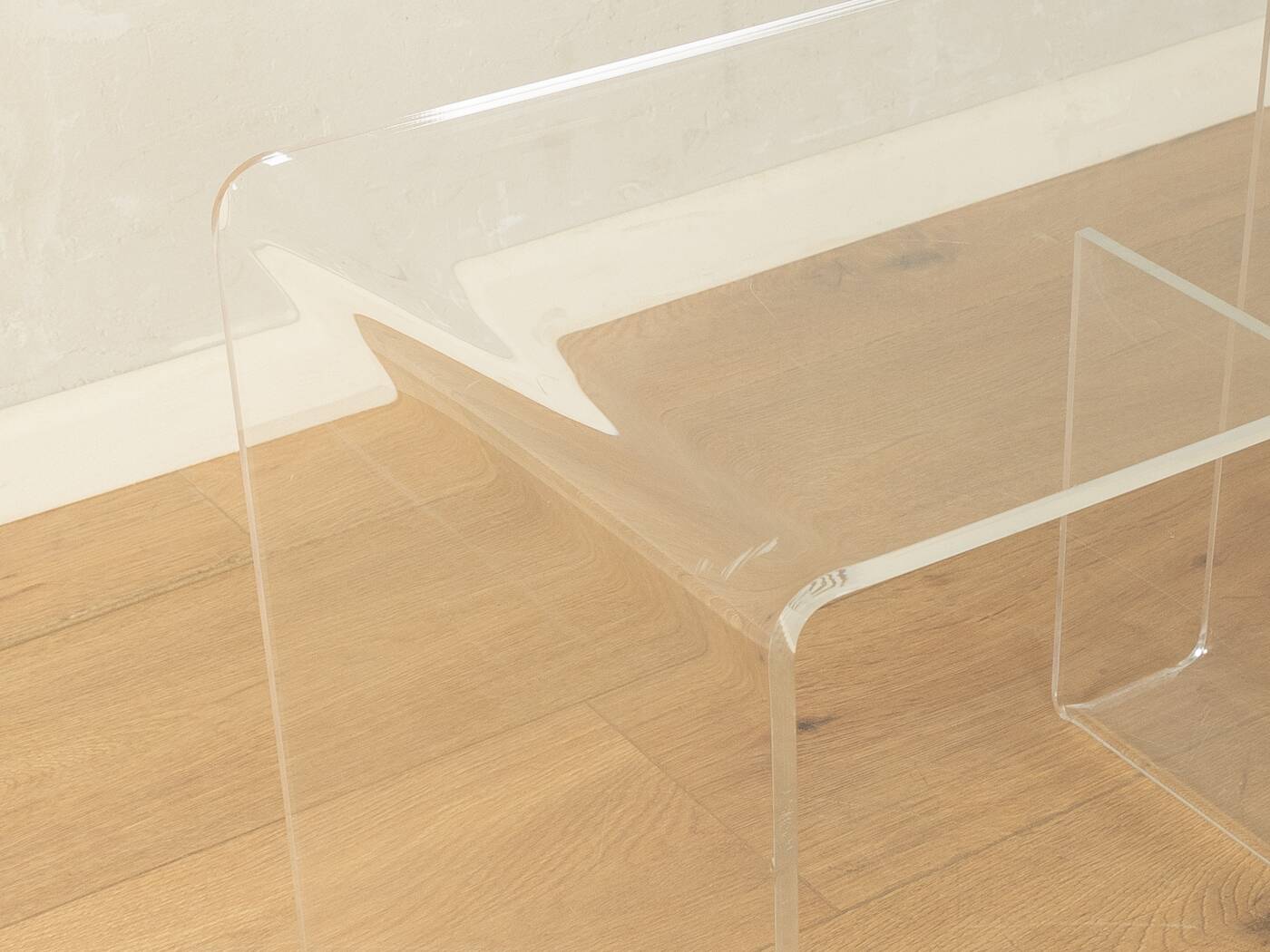1960s Magazine rack, acrylic