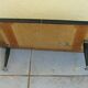 Bout de canapé ou table basse formica jaune