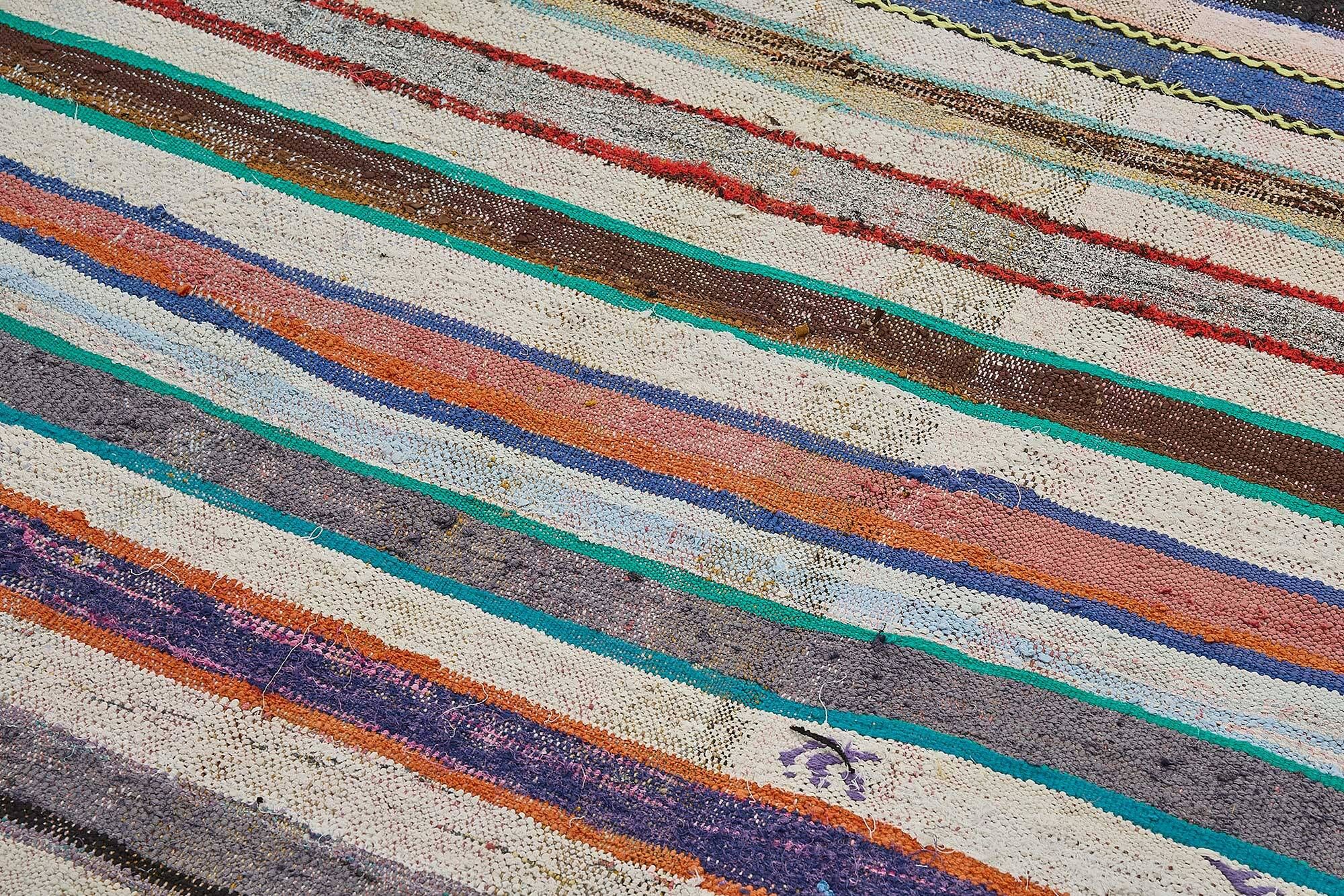 Turkish Handwoven Flatweave Chaput Kilim 186 cm x 308 cm