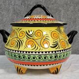 Poterie du Mont Saint Michel par Breitz : soupière en céramique 1960