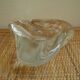 Large Saint Louis crystal empty pocket, vintage cut