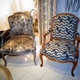 Louis xv armchairs