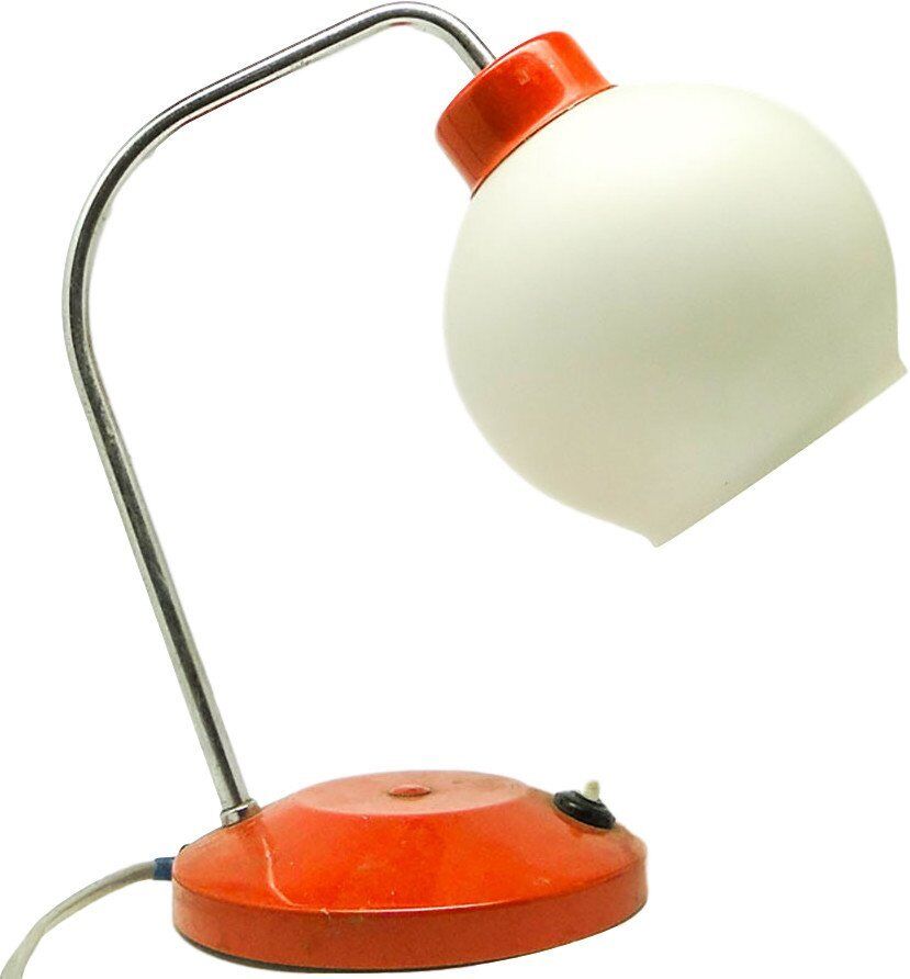Lampe de bureau moderne du milieu du siècle de Lidokov, Tchécoslovaquie, années 1970.
