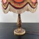 Lampe en laiton abat jour pagode