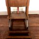 Wooden rocking horse circa 1950